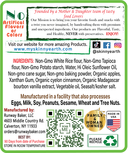 Gluten Free Apple Cinnamon Crisps