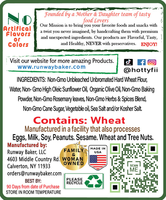 Classic Rosemary and Olive Oil Crisps