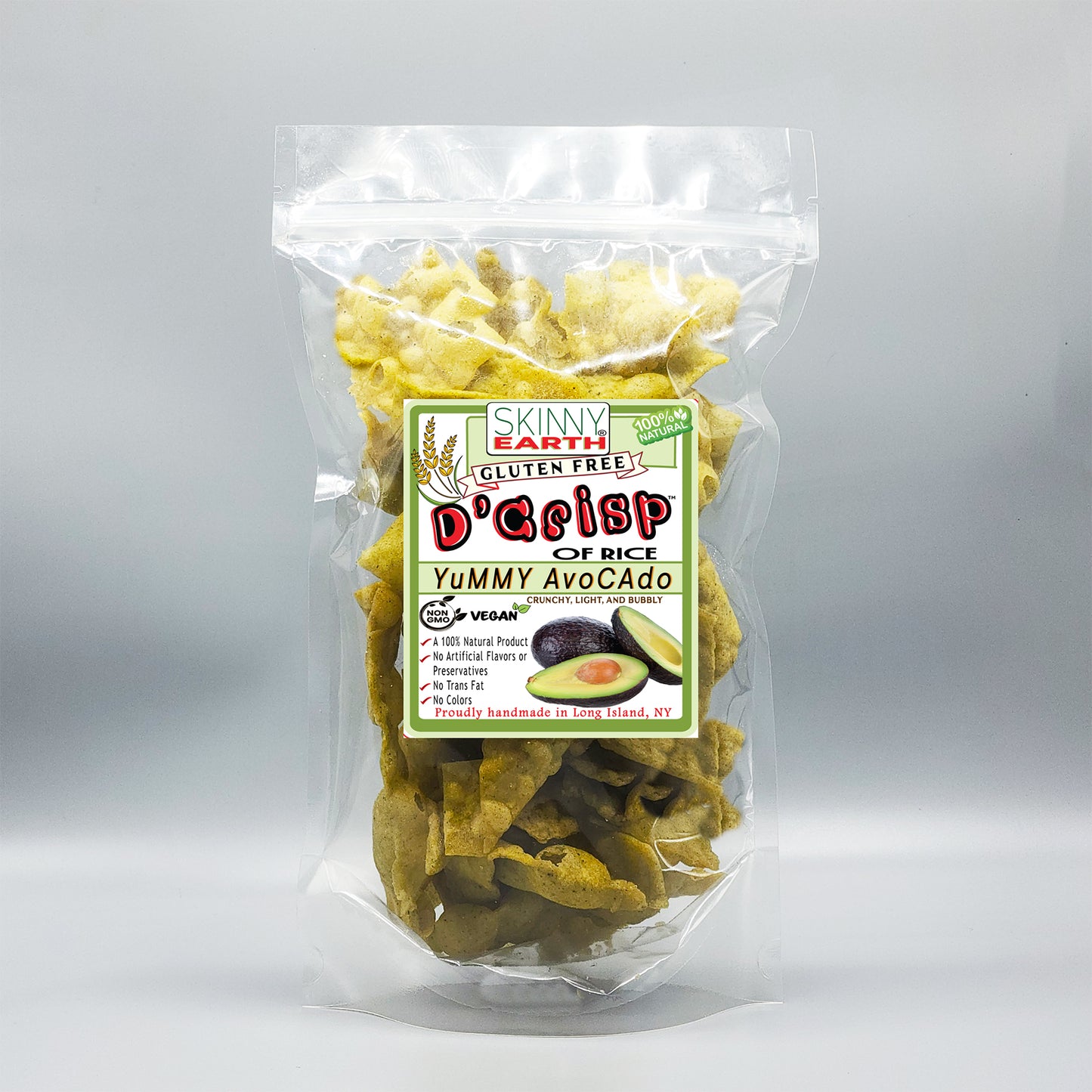 Gluten Free Yummy Avocado Crisps