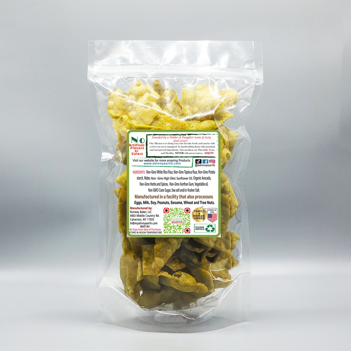 Gluten Free Yummy Avocado Crisps