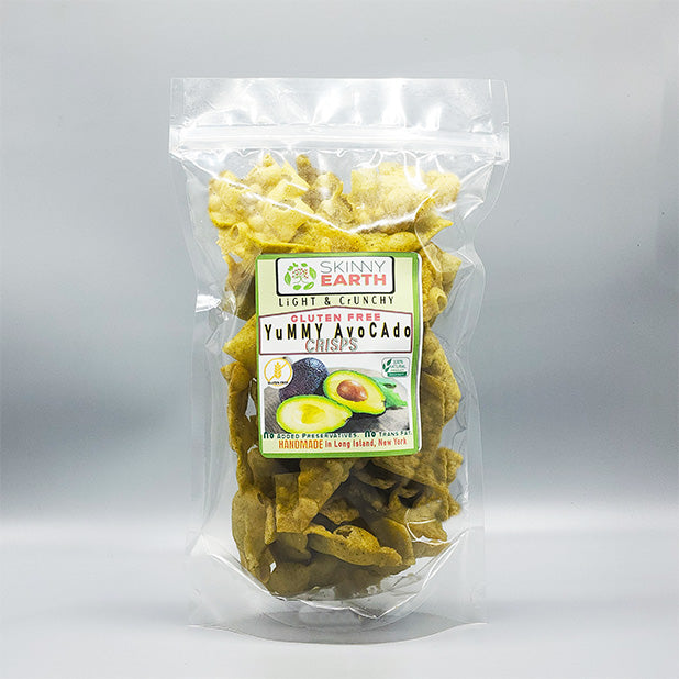 Gluten Free Yummy Avocado Crisps