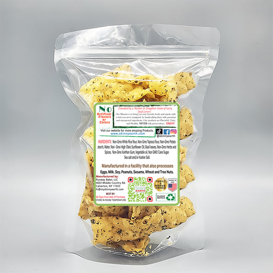 Gluten Free Wonderful Basil Crisps