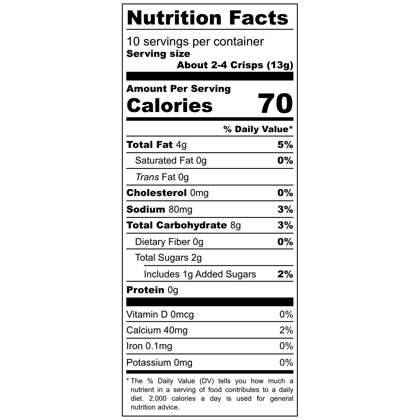 Gluten Free Wildest Blueberries Crisps