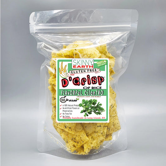 Gluten Free Flavorful Cilantro Crisps