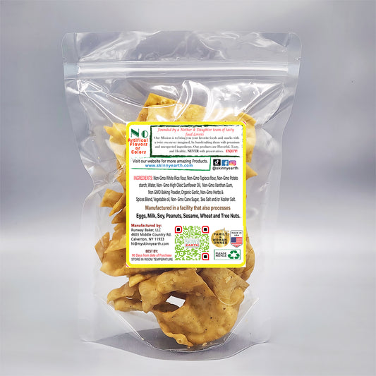 Gluten Free Savory Garlic Crisps
