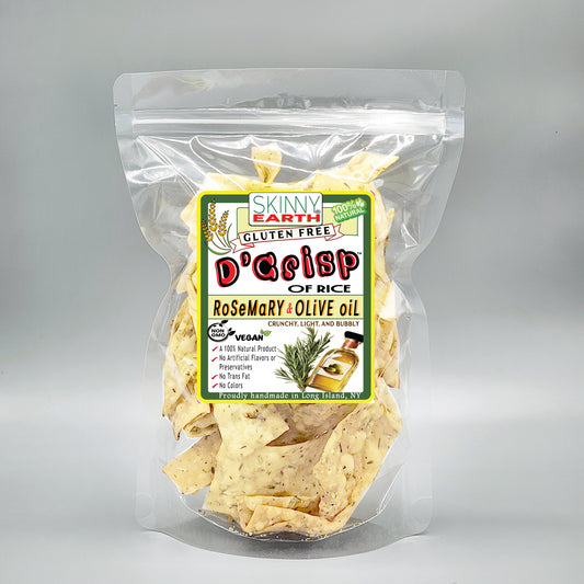 Gluten Free Rosemary and Olive Oil Crisps