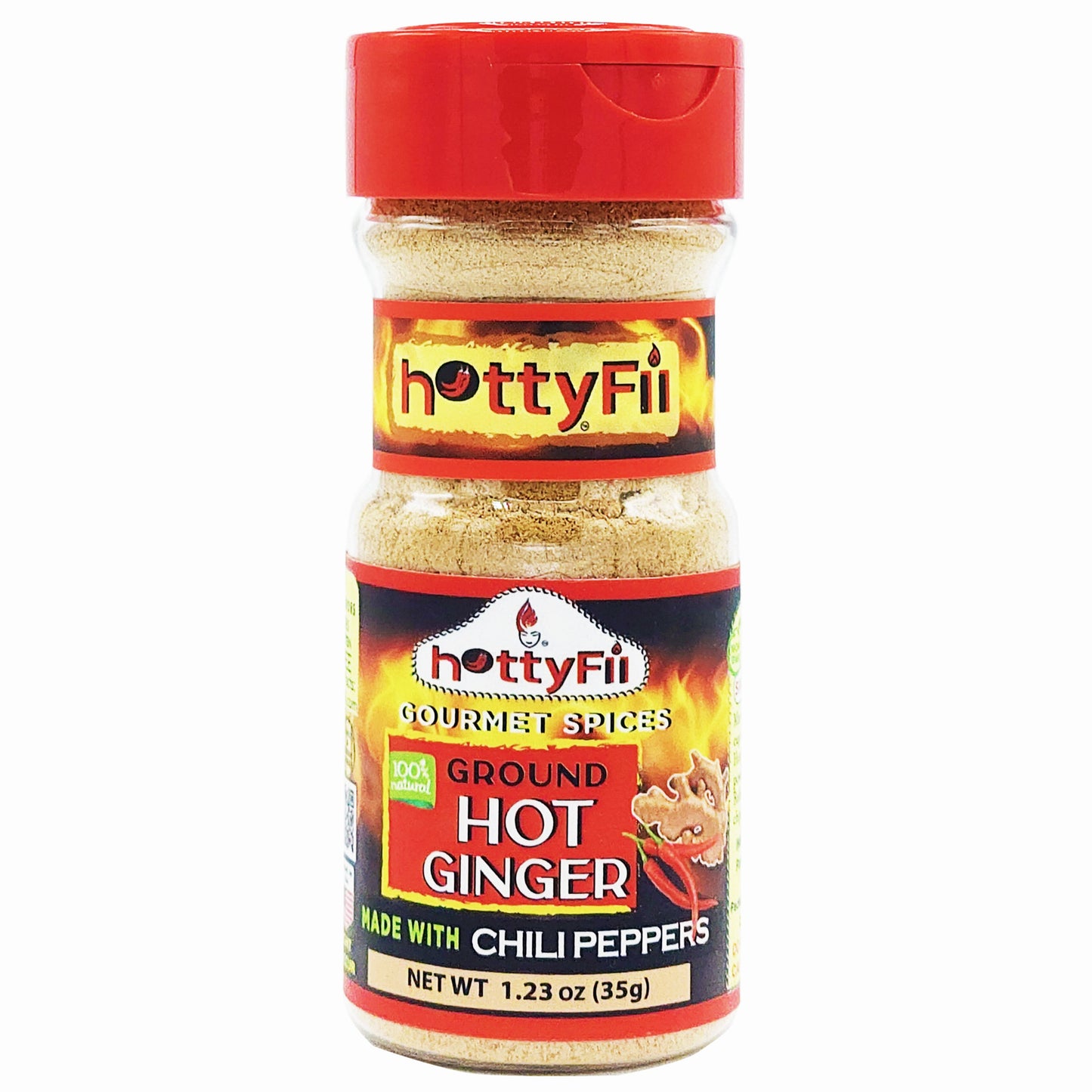 Hot Ground Ginger 1.23 OZ