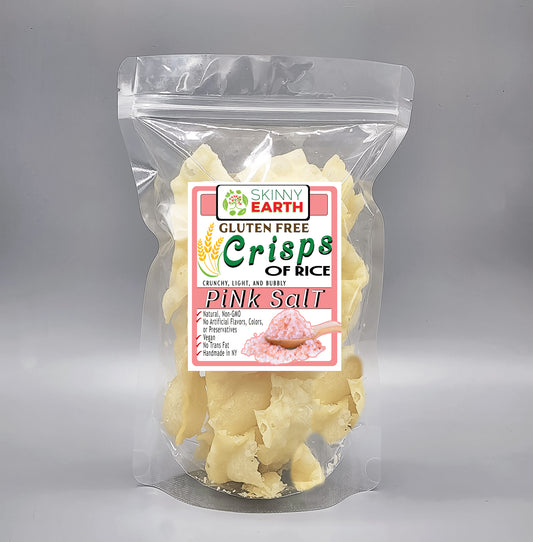 Gluten Free Pink Salt Crisps