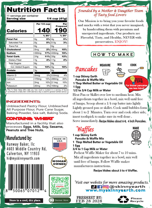 Pancake and Waffle Mix 16 OZ