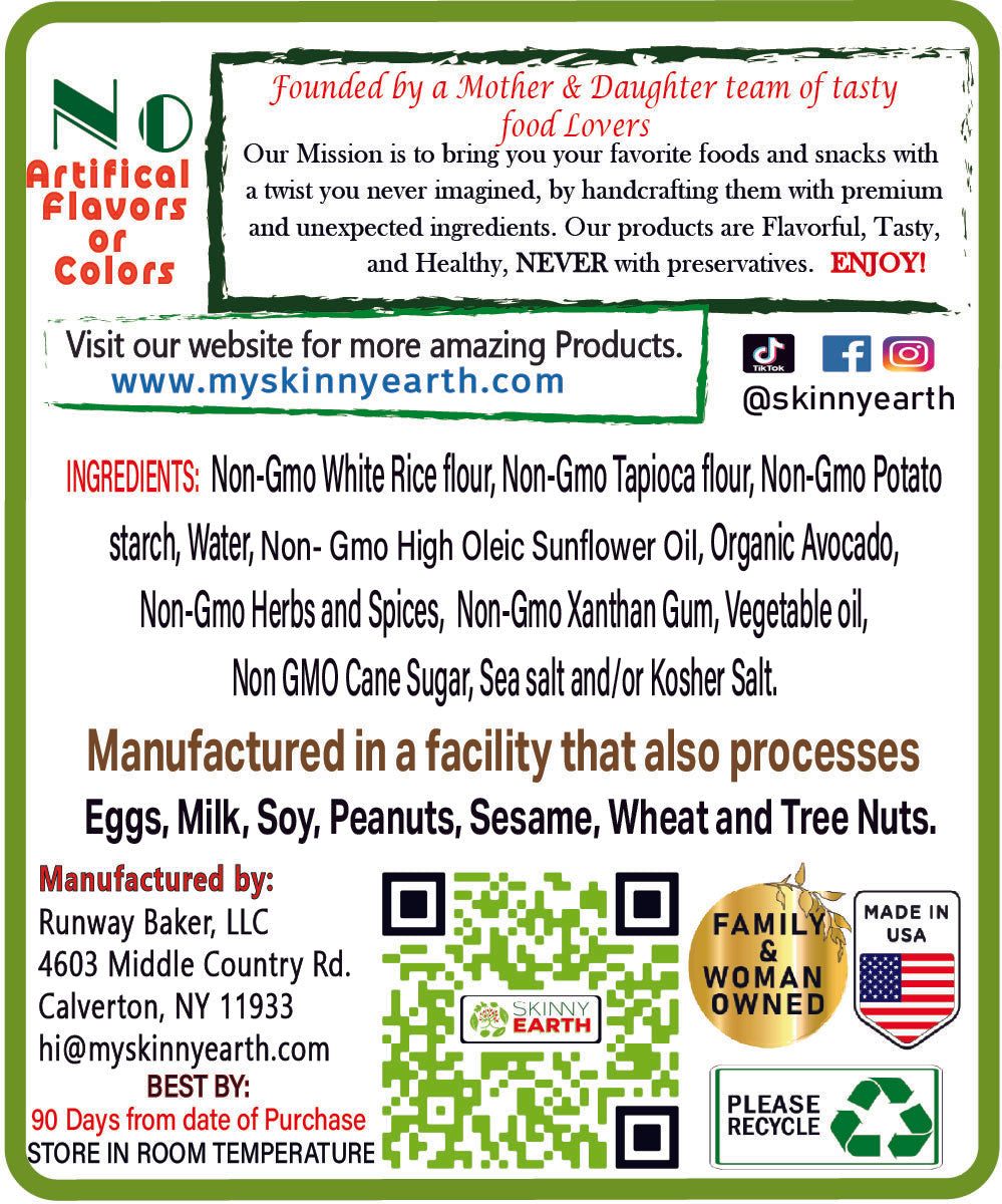 Gluten Free Yummy Avocado Crisps