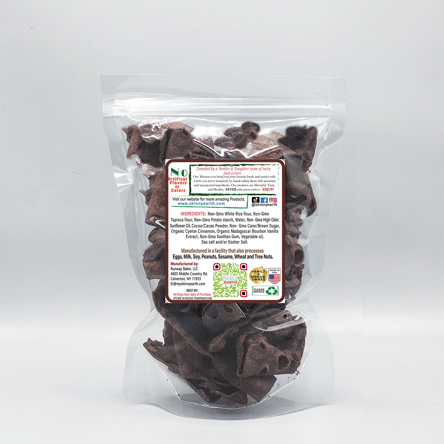 Gluten Free Splendid Chocolate Crisps