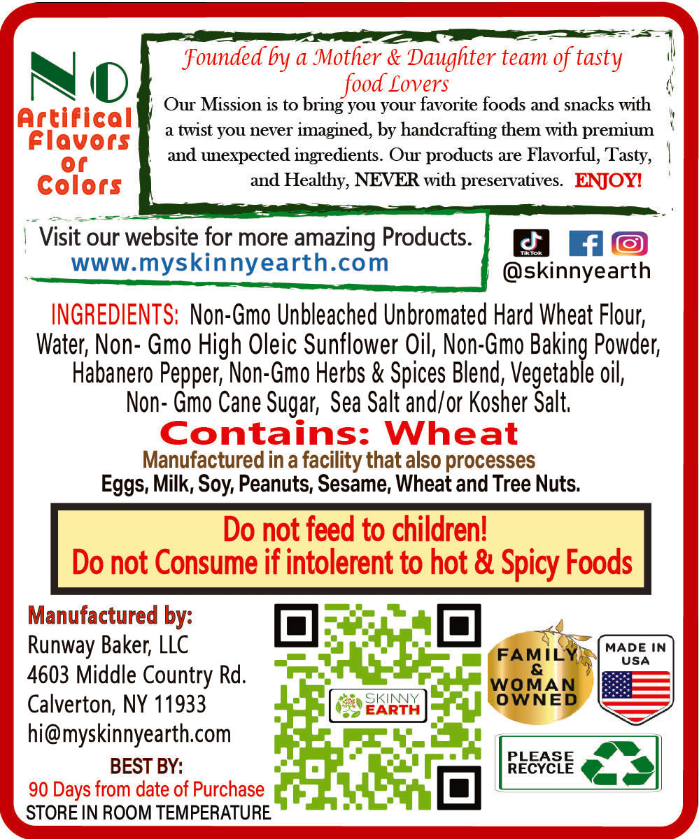 Classic Spicy Habanero Crisps