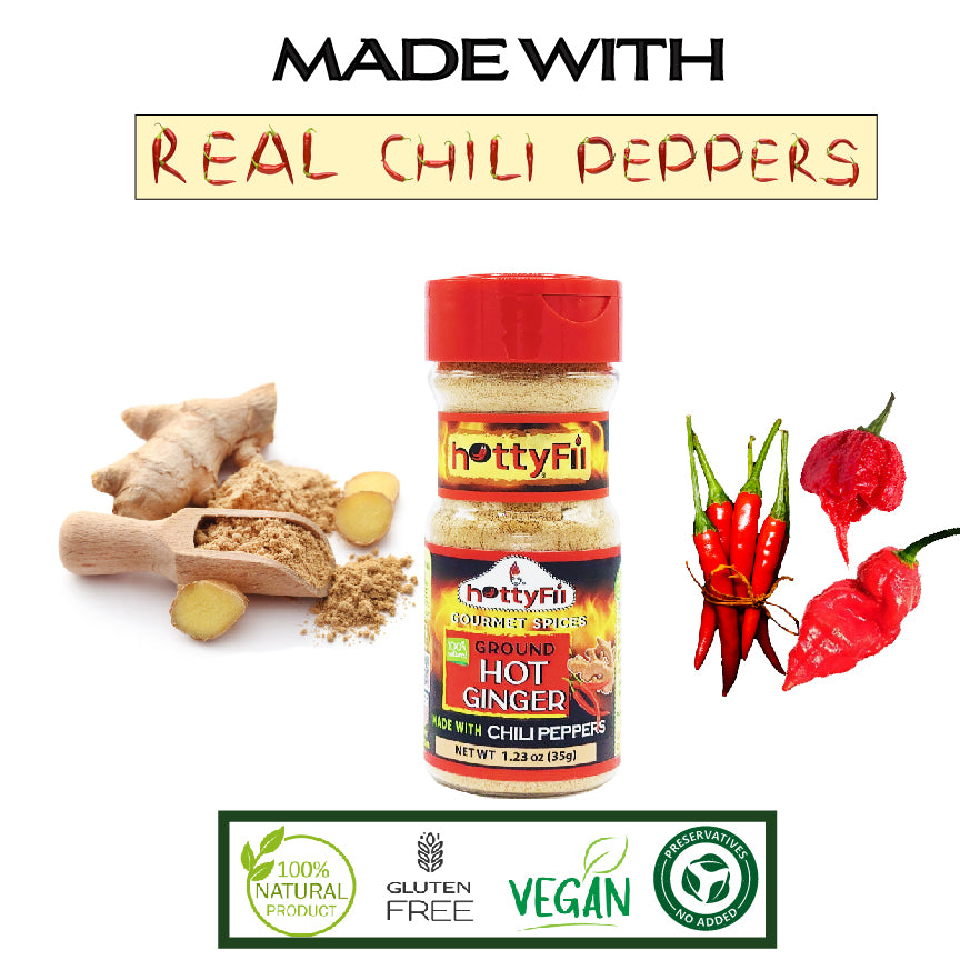 Hot Ground Ginger 1.23 OZ