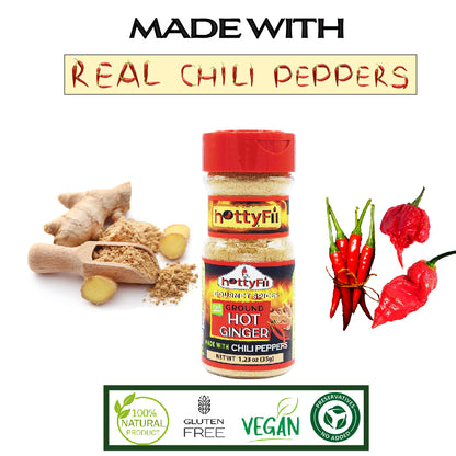 Hot Ground Ginger 1.23 OZ