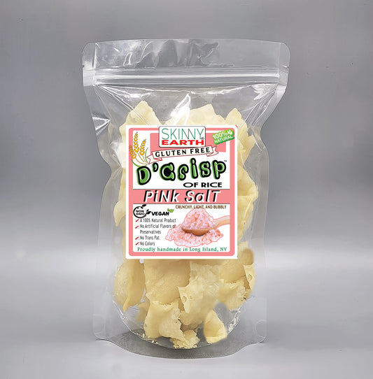 Gluten Free Pink Salt Crisps
