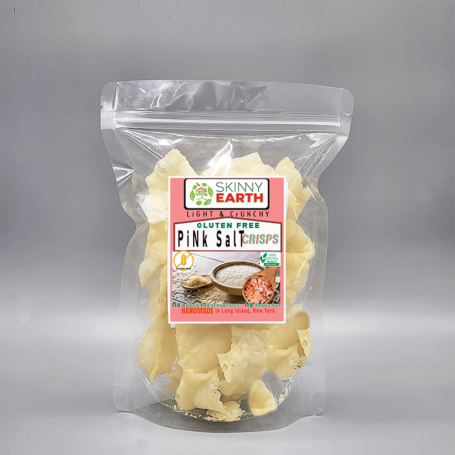 Gluten Free Pink Salt Crisps